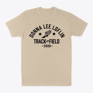 Donna Lee Loflin Elementary School Track and Field Classic Dad T-Shirt