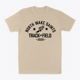 North Wake Saints Track and Field Classic Dad T-Shirt