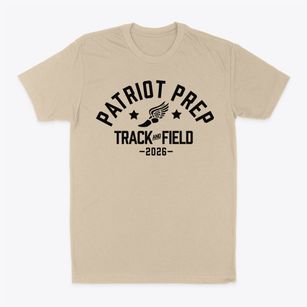 Patriot Prep Academy Track and Field Classic Dad T-Shirt