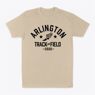 Arlington Elementary School Track and Field Classic Dad T-Shirt