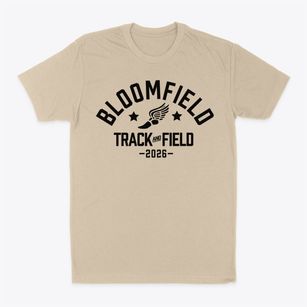 Bloomfield Elementary School Track and Field Classic Dad T-Shirt
