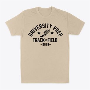 University Preparatory High School Track and Field Classic Dad T-Shirt