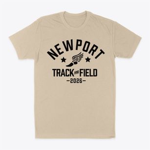 Newport Middle School Track and Field Classic Dad T-Shirt
