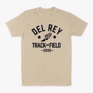Del Rey Elementary School Track and Field Classic Dad T-Shirt