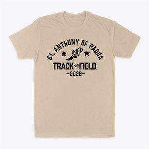 St Anthony Of Padua Church Track and Field Classic Dad T-Shirt