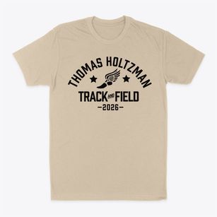 Thomas Holtzman Elementary School Track and Field Classic Dad T-Shirt