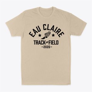 Eau Claire High School Track and Field Classic Dad T-Shirt