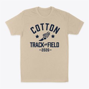 Cotton Center High School Track and Field Classic Dad T-Shirt