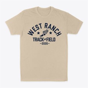West Ranch High School Track and Field Classic Dad T-Shirt