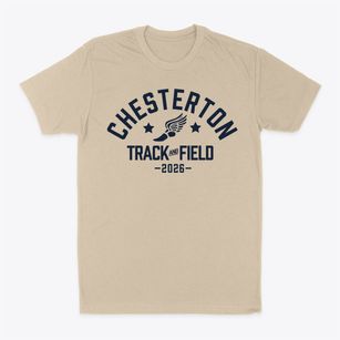 Chesterton Academy Of Notre Dame Track and Field Classic Dad T-Shirt