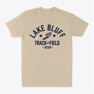 Lake Bluff Elementary School Track and Field Classic Dad T-Shirt