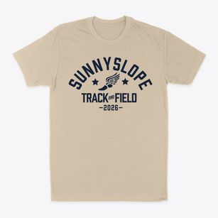 Sunnyslope Elementary School Track and Field Classic Dad T-Shirt