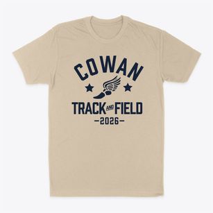 Cowan Elementary School Track and Field Classic Dad T-Shirt