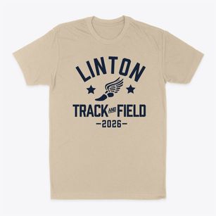 Linton Elementary School Track and Field Classic Dad T-Shirt