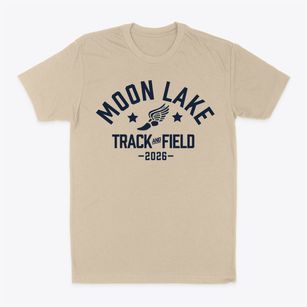 Moon Lake Elementary School Track and Field Classic Dad T-Shirt