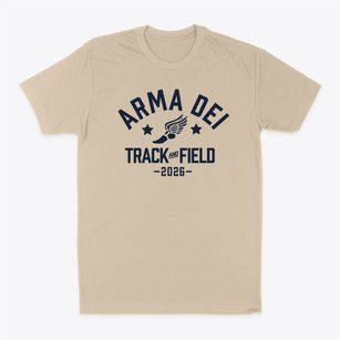 Arma Dei Academy Track and Field Classic Dad T-Shirt