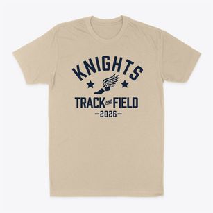 Knights Elementary School Track and Field Classic Dad T-Shirt