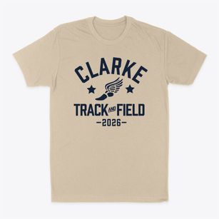Clarke Middle School Track and Field Classic Dad T-Shirt