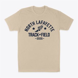North Lafayette Elementary School Track and Field Classic Dad T-Shirt