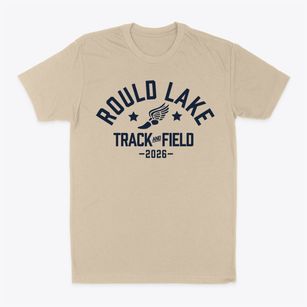 Rould Lake Middle School Track and Field Classic Dad T-Shirt