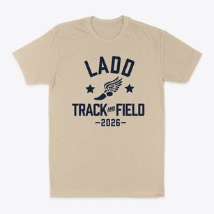 Ladd Community Consolidated School Track and Field Classic Dad T-Shirt