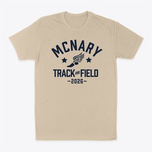 Mcnary Elementary School Track and Field Classic Dad T-Shirt