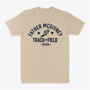Father Mcgivney Catholic Track and Field Classic Dad T-Shirt