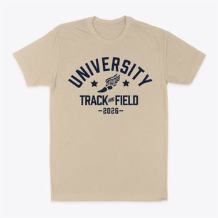 University High School Track and Field Classic Dad T-Shirt