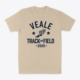 Veale Elementary School Track and Field Classic Dad T-Shirt