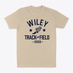 Wiley High School Track and Field Classic Dad T-Shirt