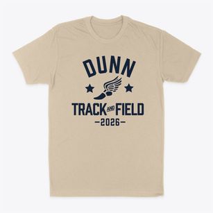 Dunn Elementary School Track and Field Classic Dad T-Shirt