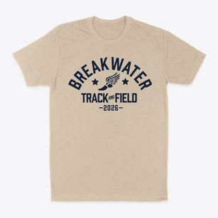 Breakwater School Track and Field Classic Dad T-Shirt