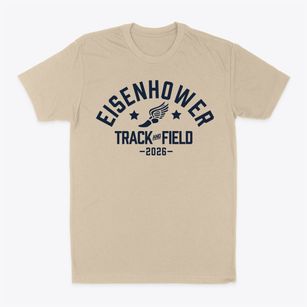 Dwight D. Eisenhower Middle School Track and Field Classic Dad T-Shirt