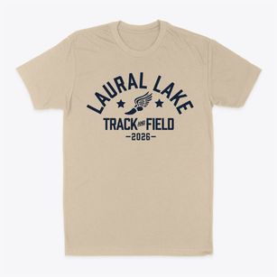 Laural Lake Elementary School Track and Field Classic Dad T-Shirt