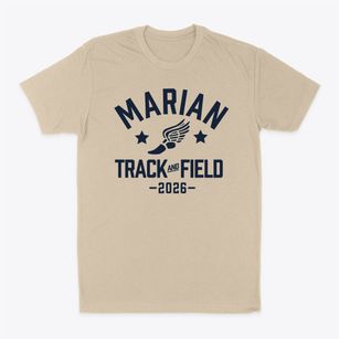 Marian High School Track and Field Classic Dad T-Shirt