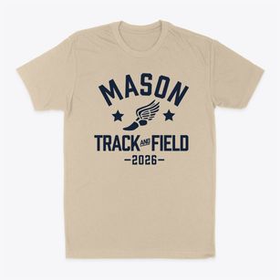 Mason Elementary School Track and Field Classic Dad T-Shirt