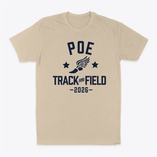 Poe Development Center Track and Field Classic Dad T-Shirt