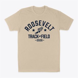 Roosevelt Elementary School Track and Field Classic Dad T-Shirt