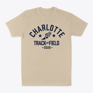 Charlotte High School Track and Field Classic Dad T-Shirt