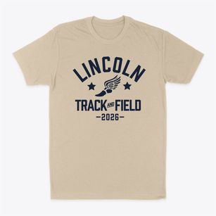Lincoln International Studies School Track and Field Classic Dad T-Shirt