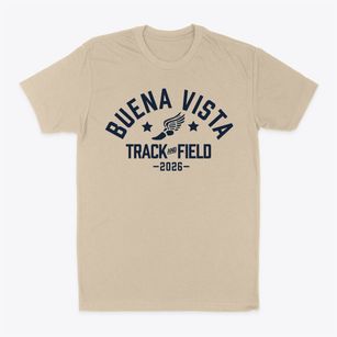 Buena Vista High School Track and Field Classic Dad T-Shirt