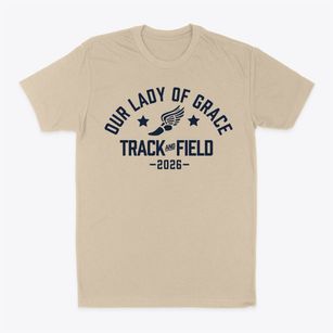 Our Lady Of Grace School Track and Field Classic Dad T-Shirt