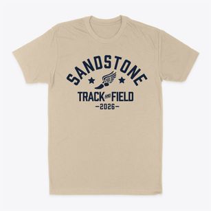 Sandstone High School Track and Field Classic Dad T-Shirt