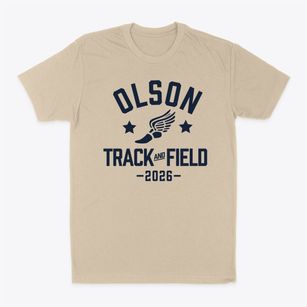 Olson Middle School Track and Field Classic Dad T-Shirt