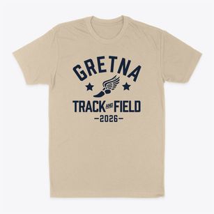 Gretna Elementary School Track and Field Classic Dad T-Shirt
