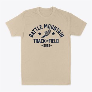 Battle Mountain High School Track and Field Classic Dad T-Shirt