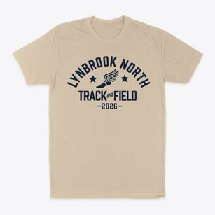 Lynbrook North Middle School Track and Field Classic Dad T-Shirt