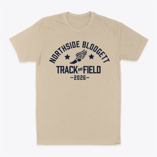 Northside Blodgett Middle School Track and Field Classic Dad T-Shirt