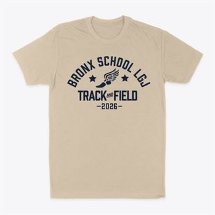 Bronx School For Law, Government And Justice Track and Field Classic Dad T-Shirt