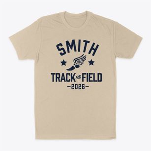 Smith Middle School Track and Field Classic Dad T-Shirt